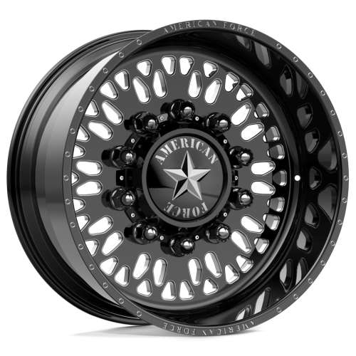 American Force Shove SSBR Black Milled wheel