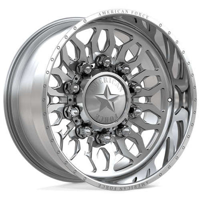 American Force Shrapnel CCBR Polished  wheel