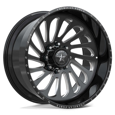 American Force Supreme CC Black Milled wheel