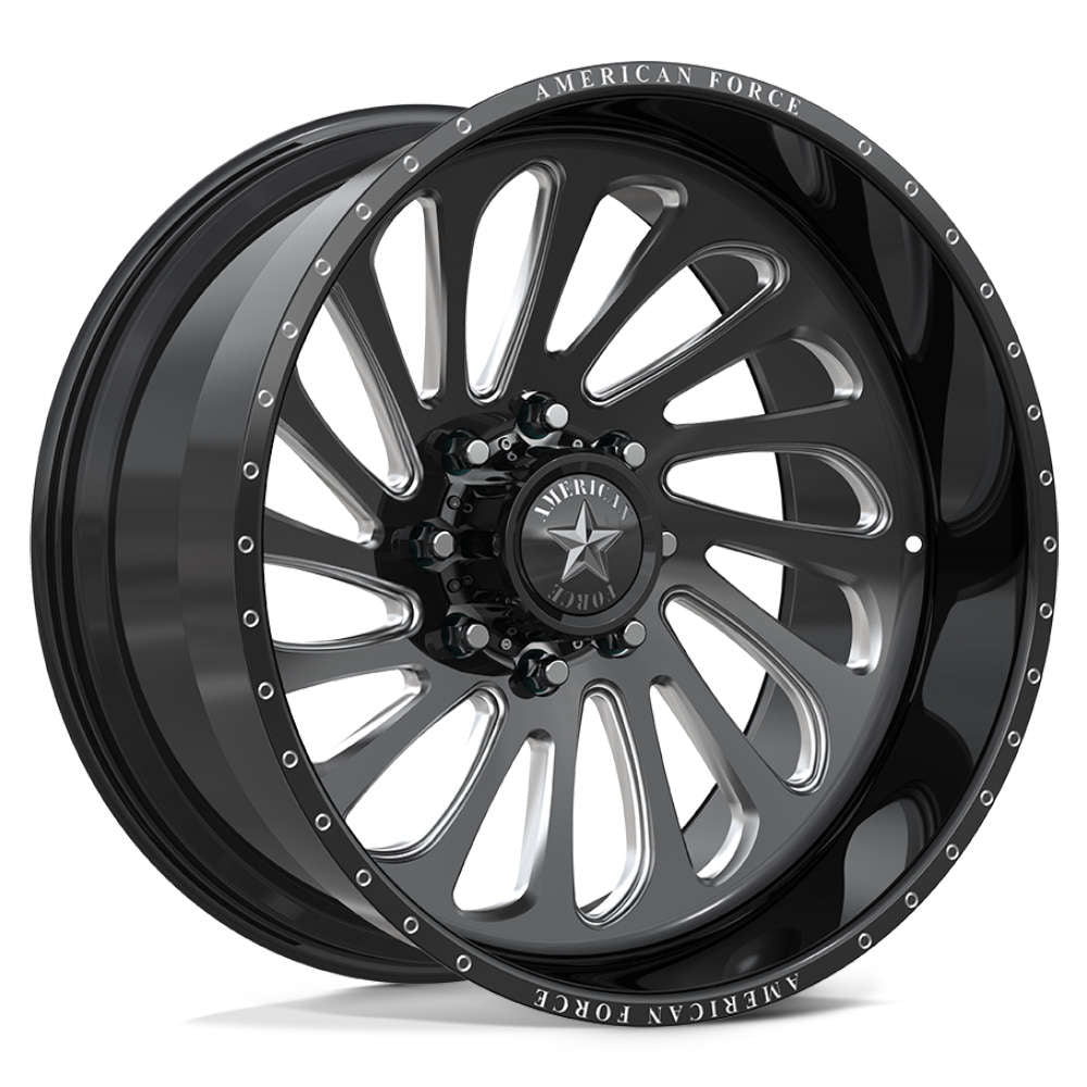 American Force Supreme CC Black Milled wheel