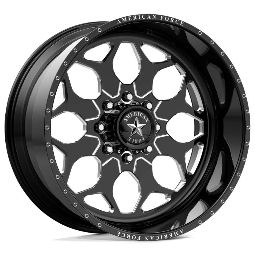 American Force Terra SS Black Milled wheel