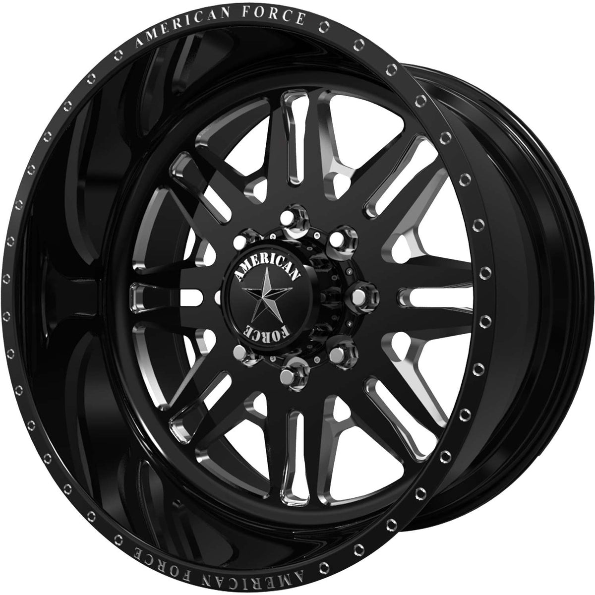 American Force Toro SS Black Machined wheel