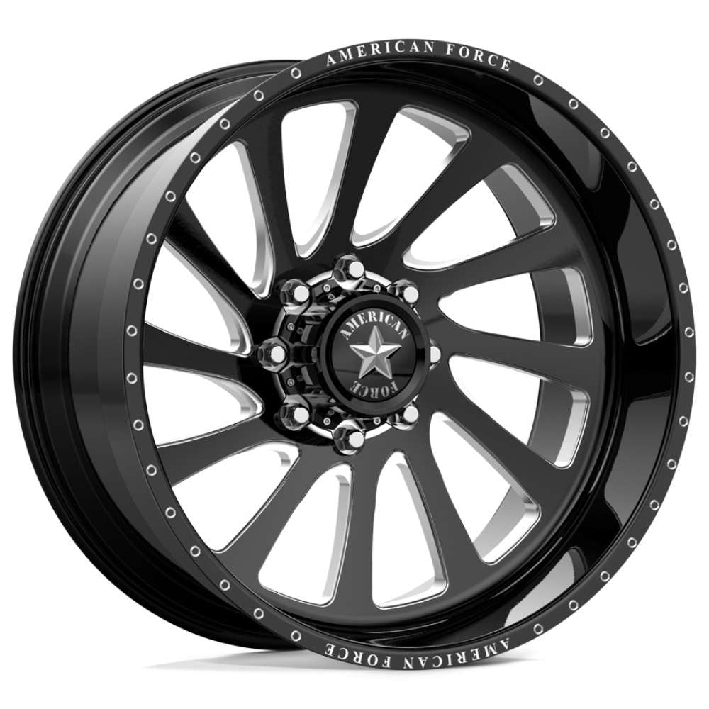 American Force Torq CC Black Milled wheel