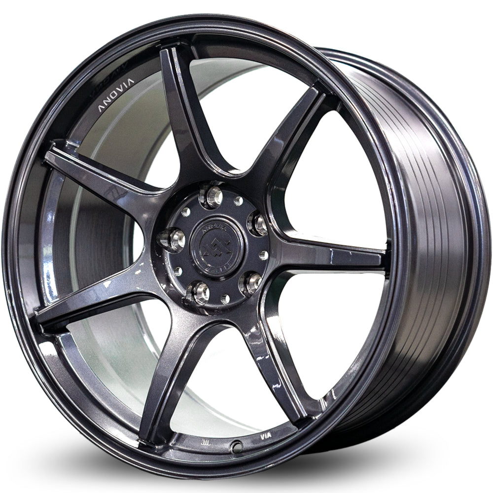 Anovia Kano Gunmetal Grey Wheel