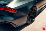 Vossen HF-5 21x11.5 Gloss Black premium Euro Porsche wheel