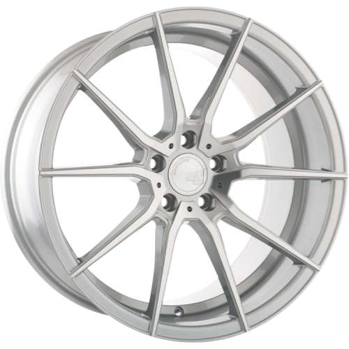Avant Garde M652 Silver with Machined Spoke Faces