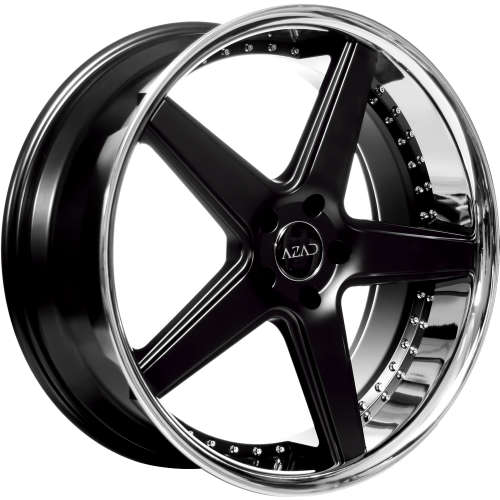 Azad AZ008 Black Chrome wheel