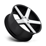 DUB 1PC S217 BALLER 24x10 +30mm Gloss Black Brushed (6x135)