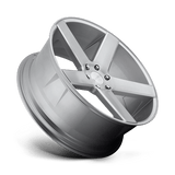DUB 1PC S218 BALLER 22x9.5 +11mm Gloss Silver Brushed