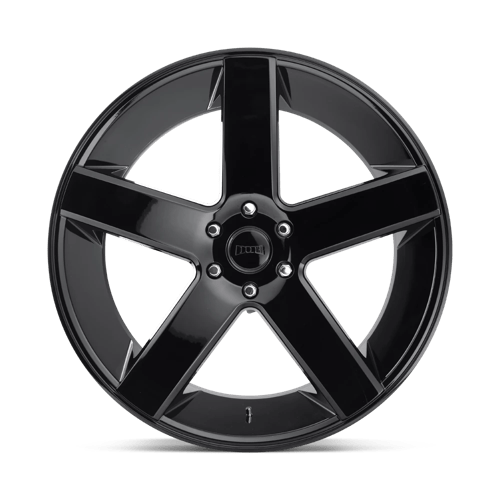 DUB 1PC Baller 22x9 +15 Gloss Black