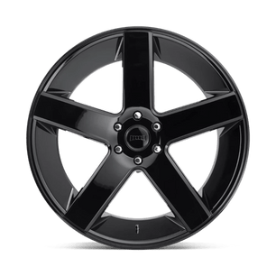 DUB 1PC Baller 22x9 +15 Gloss Black