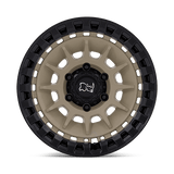 Black Rhino BARRAGE 17x8.5 -10mm Desert Sand On Matte Black