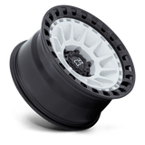 Black Rhino BARRAGE 17x8.5 -10mm Gloss White On Matte Black