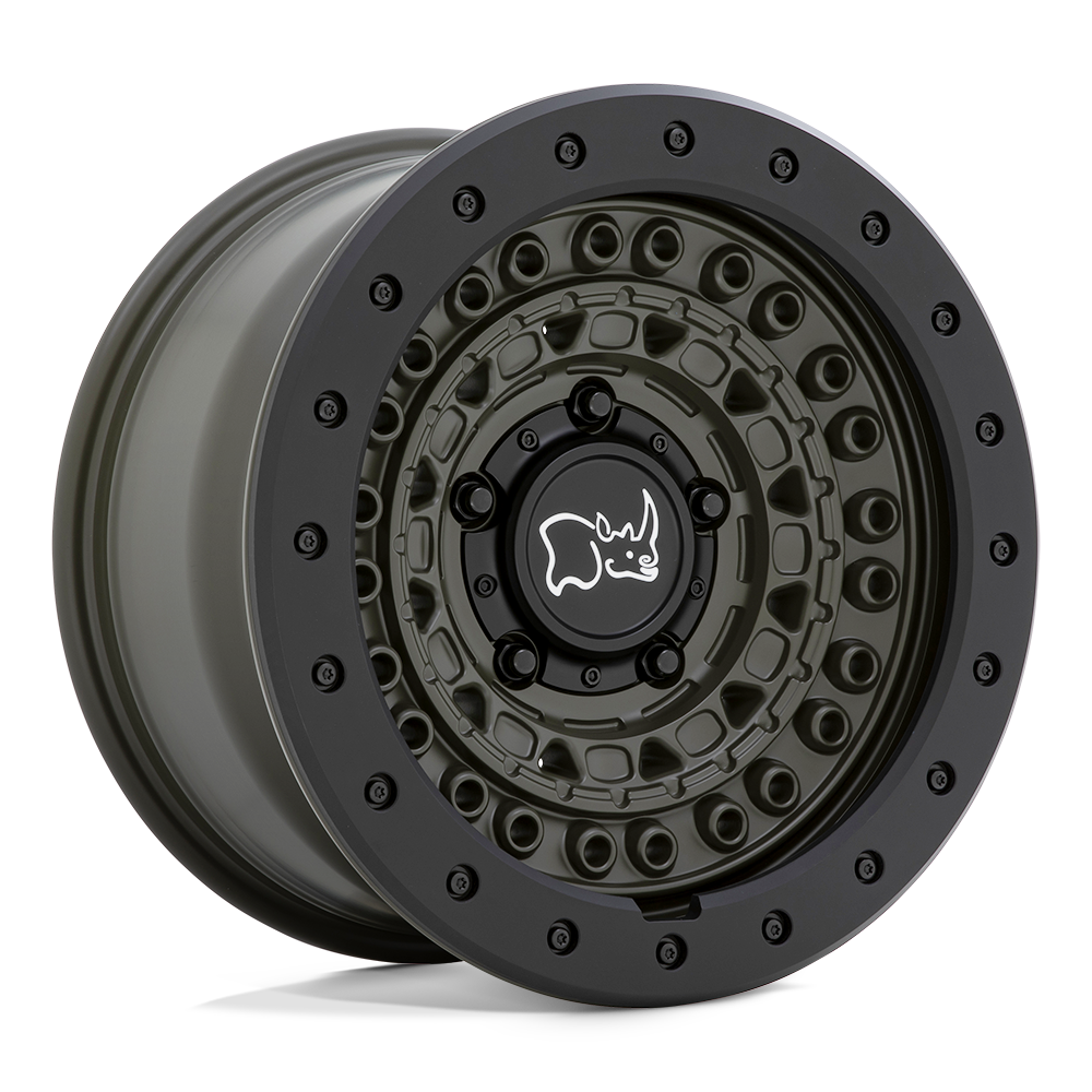 Black Rhino BARRICADE Green wheel