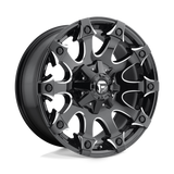 Fuel 1PC D578 BATTLE AXE Black wheel