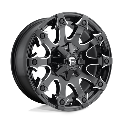 Fuel 1PC D578 BATTLE AXE Black wheel