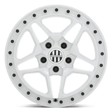 Victor Equipment BERG 17x8 +10 Gloss White with Black Bolts premium Euro wheel