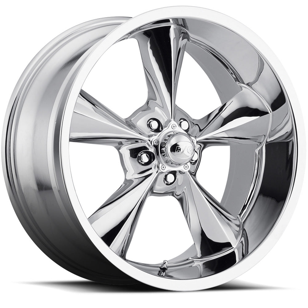 BG Rod Works Old School Chrome Wheel