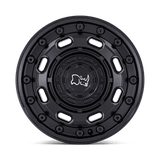 Black Rhino ATLAS 17x8 +38mm Matte Black