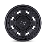 Black Rhino ATLAS 16x8 -10mm Matte Black