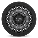 Black Rhino BARRICADE 18x9 +10mm Gun Black With Black Rock Guard