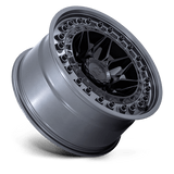 Black Rhino Alpha 18x9 +20 Matte Black with Gunmetal Lip premium truck wheel