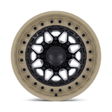 Black Rhino ALPHA 18x9 0mm Matte Black With Sand Lip