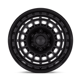 Black Rhino Sahara 17x9 0mm Matte Black with Gloss Black Lip