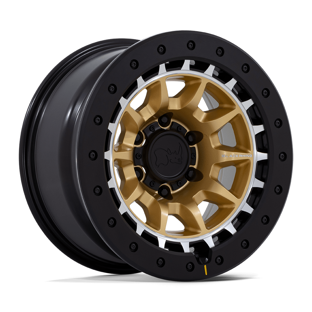 Black Rhino BR016 TUSK Gold wheel