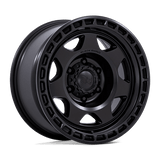 Black Rhino BR018 VOYAGER 17x8.5 0mm Matte Black
