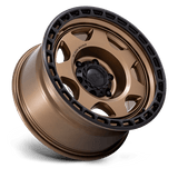 Black Rhino BR018 VOYAGER 17x8.5 0mm Matte Bronze with Matte Black Lip