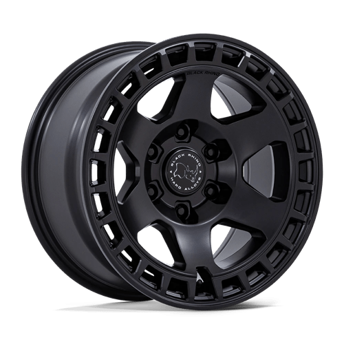 Black Rhino Hard Alloys Bahari 17x8.5 +25 Matte Black