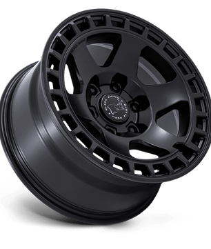 Black Rhino Hard Alloys Bahari 17x8.5 +25 Matte Black
