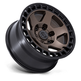 Black Rhino Hard Alloys BR022 BAHARI 17x8.5 -10 Burnt Bronze with Matte Black Lip