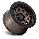 Black Rhino Hard Alloys Xplorer 17x9 +12mm Burnt Bronze with Matte Black Lip