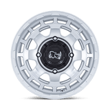 Black Rhino Powersports CHAMBER UTV 14x7 +10mm Hyper Silver with Machined Face