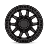 Black Rhino CALICO 17x8.5 0mm Matte Black