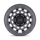 Black Rhino FUJI 17x8 +38mm Matte Gunmetal