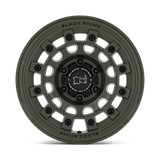 Black Rhino Fuji 17x8 +20mm Olive Drab Green