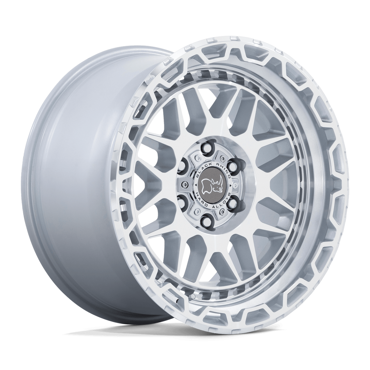 Black Rhino HOLCOMB Silver wheel