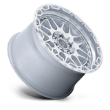 Black Rhino Holcomb 18x9.5 Gloss Silver Mirror Cut Face premium truck wheel