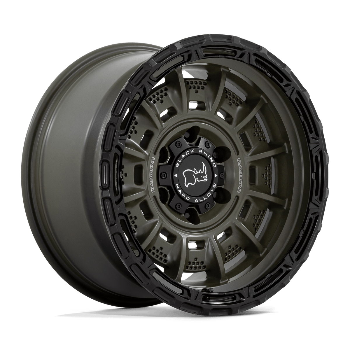 Black Rhino LEGION Green wheel