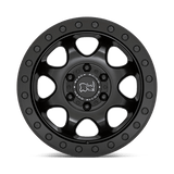 Black Rhino Venture Beadlock 17x8 +38 Matte Black with a Real Beadlock   truck wheel