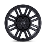 Black Rhino Yellowstone 16x8 +38mm Matte Black