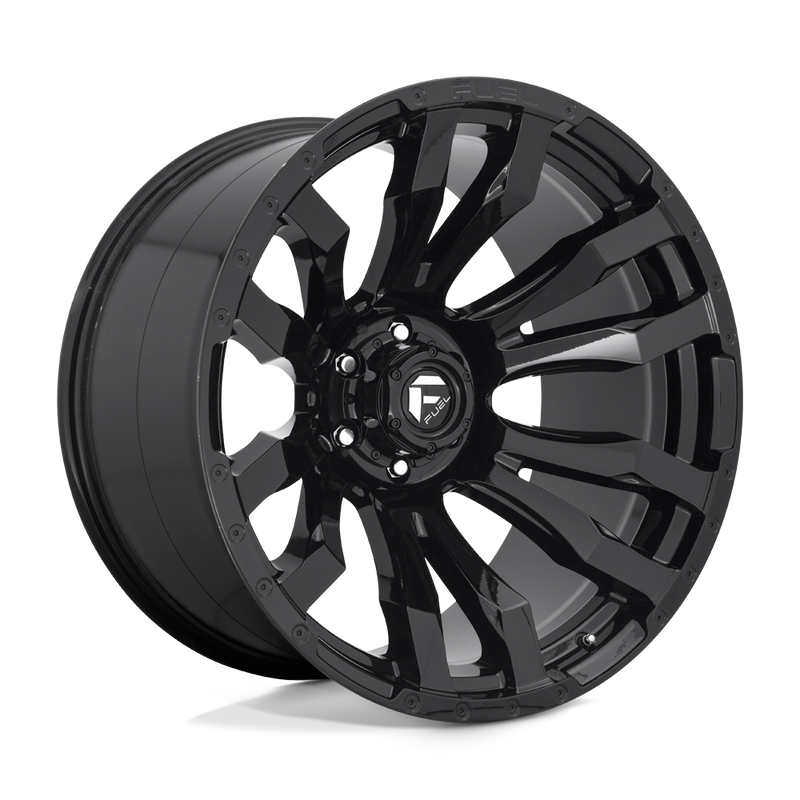 Fuel 1PC D675 BLITZ Black wheel