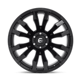 Fuel 1PC D675 BLITZ 17x9 +1mm Gloss Black