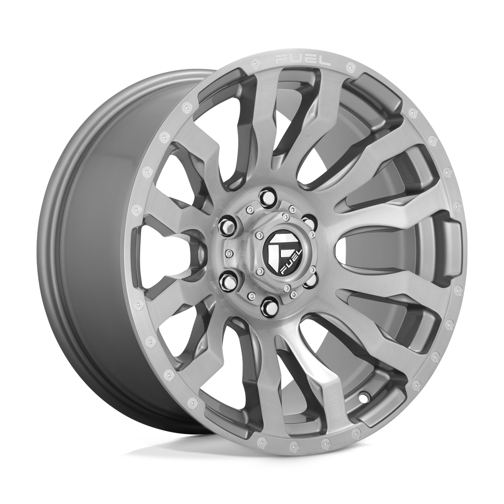 Fuel 1PC D693 BLITZ Gray wheel