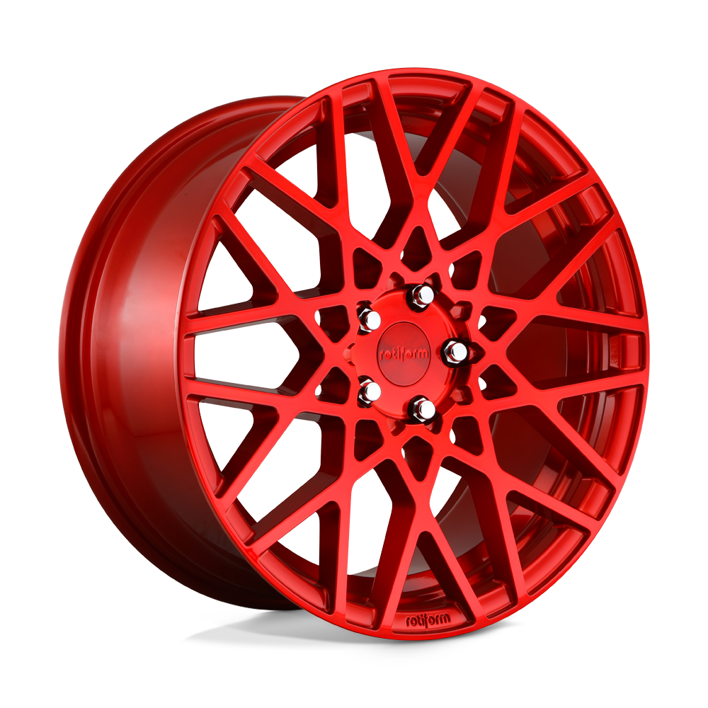 Rotiform R109 BLQ Red wheel