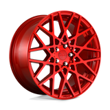 Rotiform R109 BLQ Red wheel