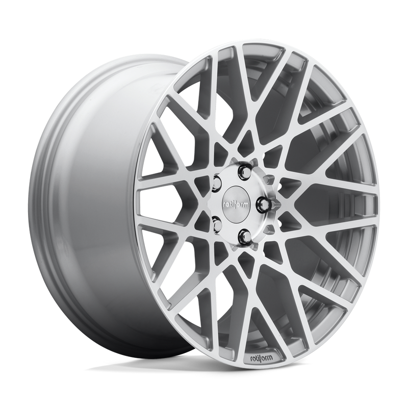 Rotiform BLQ Silver wheel